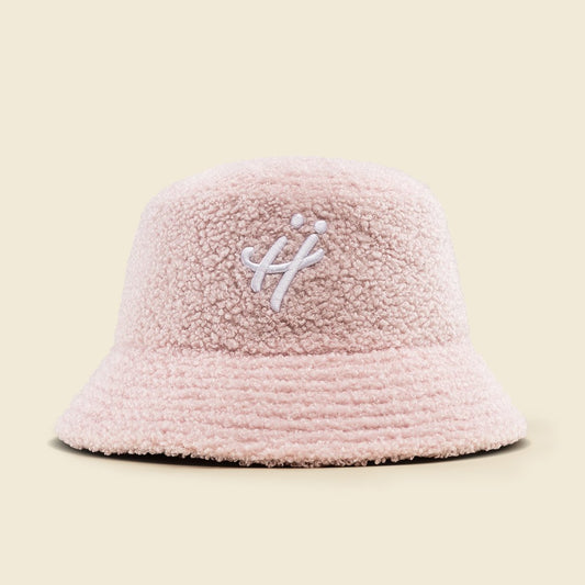 "The signature H" pink bucket hat