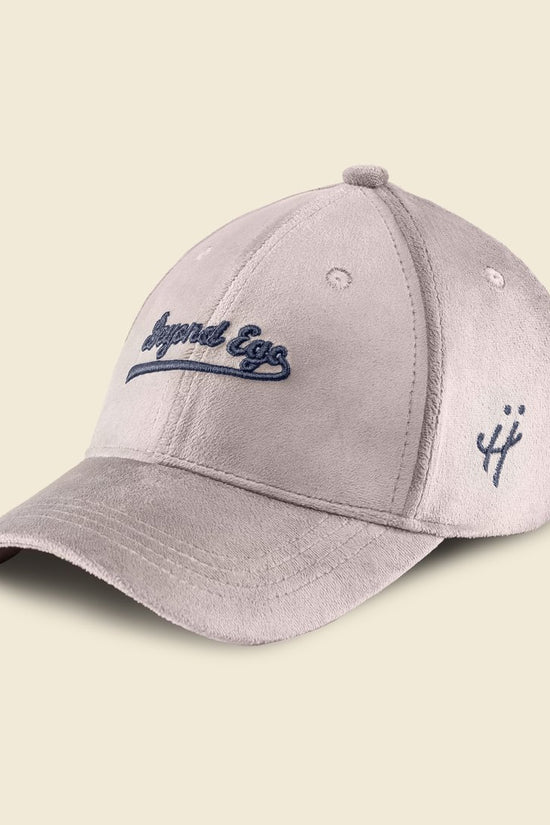 "Letting go to move forward" suede cap