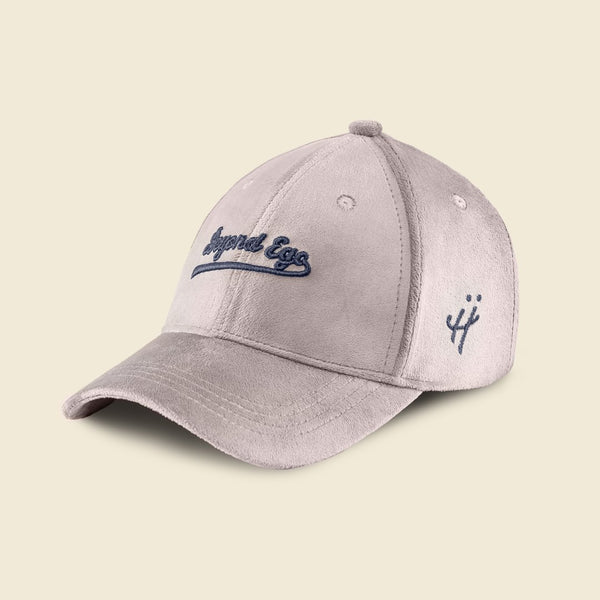 "Letting go to move forward" suede cap