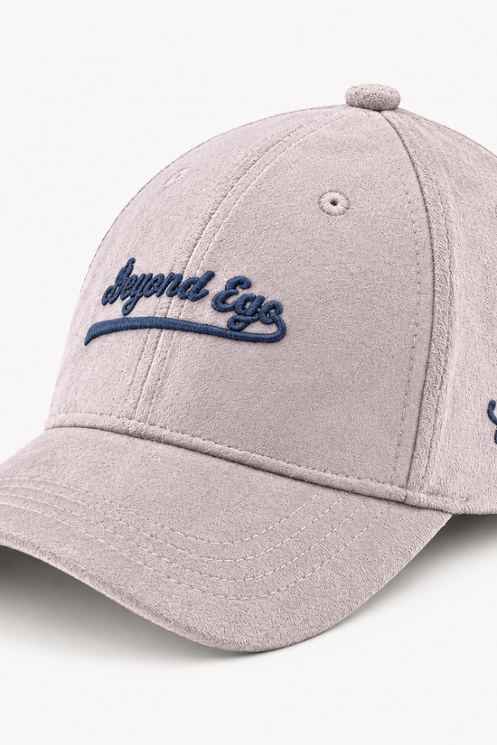 "Letting go to move forward" suede cap