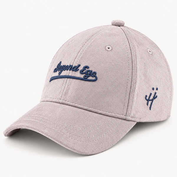 "Letting go to move forward" suede cap