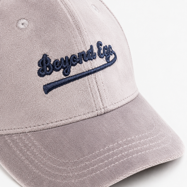 "Letting go to move forward" suede cap