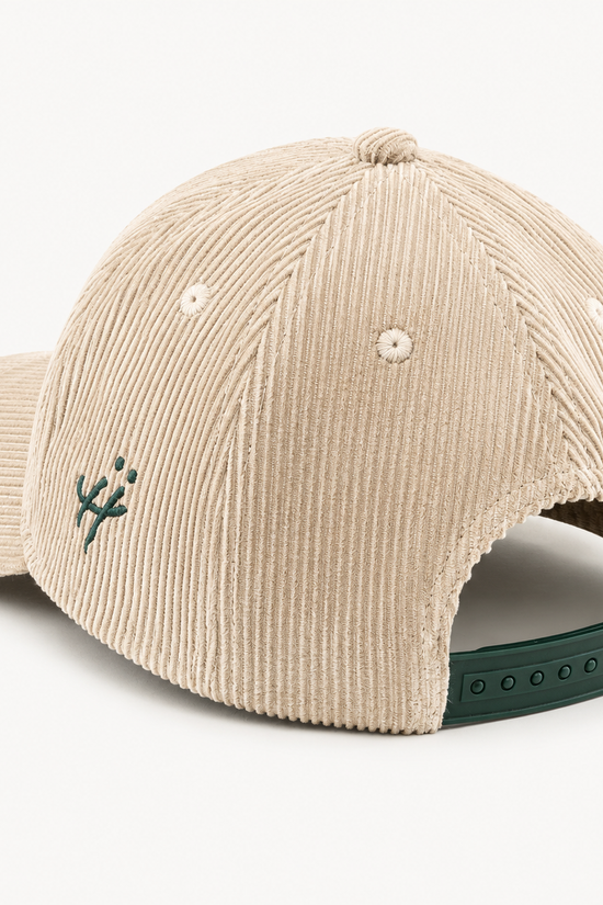 "Night faded, but the love didn’t" corduroy cap